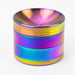 4 parts RAINBOW CONCAVE GRINDER Box of 6 Display Purple Haze Smoke Inc