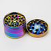 4 parts RAINBOW CONCAVE GRINDER Box of 6 Display Purple Haze Smoke Inc