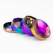 4 parts RAINBOW CONCAVE GRINDER Box of 6 Display Purple Haze Smoke Inc