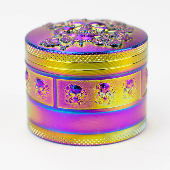 4 parts SKULL IMPRE GRINDER Box of 12 Display Purple Haze Smoke Inc