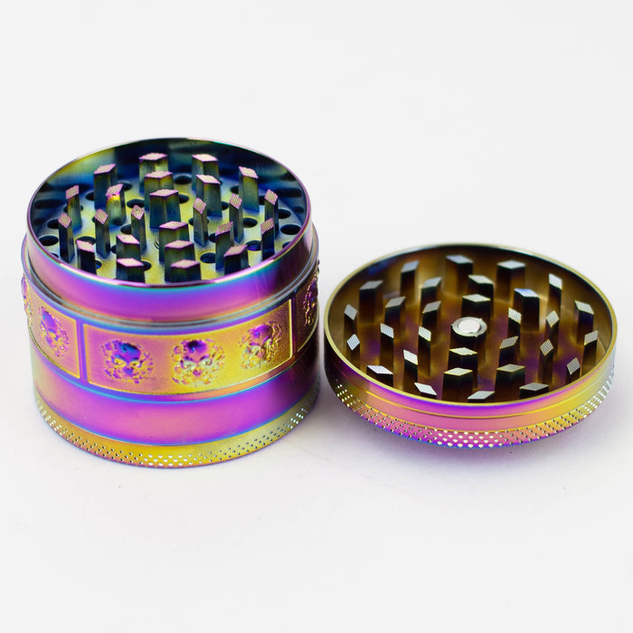 4 parts SKULL IMPRE GRINDER Box of 12 Display Purple Haze Smoke Inc
