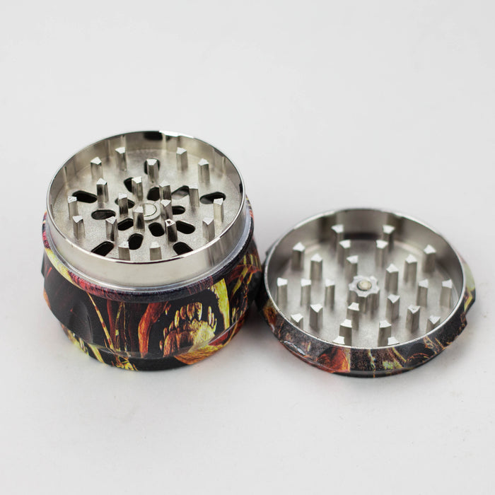 4 parts GRAPHIC GRINDER Box of 6 Herb Grinder Purple Haze Smoke Inc