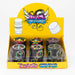 4 parts FLORAL GRINDER MED Box of 12 Display Purple Haze Smoke Inc