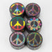 4 parts FLORAL GRINDER MED Box of 12 Display Purple Haze Smoke Inc