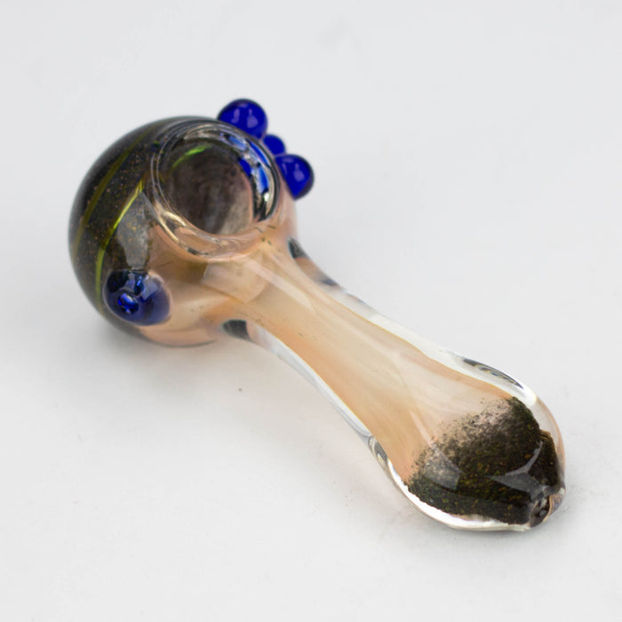 5" Gold Fumed Hand Pipe Pack of 2 [10605]