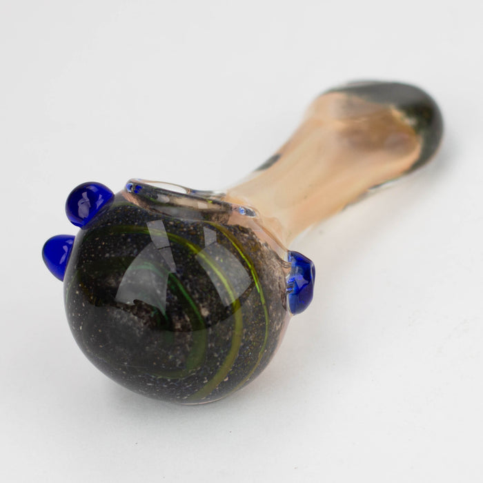 5" Gold Fumed Hand Pipe Pack of 2 [10605]