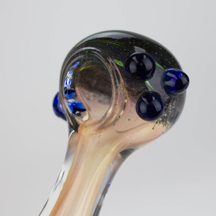 5" Gold Fumed Hand Pipe Pack of 2 [10605]