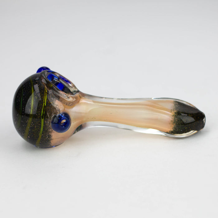 5" Gold Fumed Hand Pipe Pack of 2 [10605]