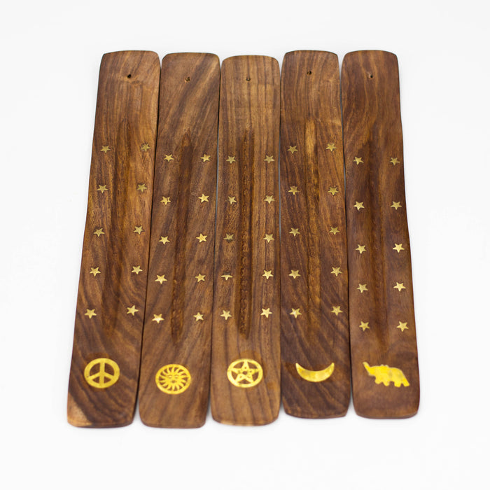 Wooden incense holder - 1 ea