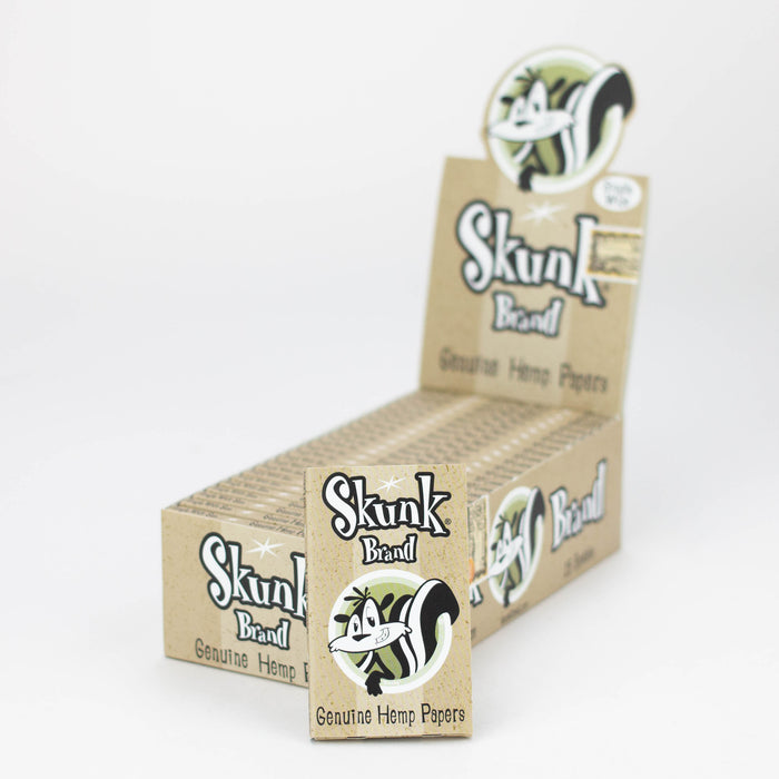 Skunk Brand Hemp Rolling Papers Single Wide Box of 25