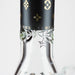 20" Luxury Patterned 9 mm glass water bong [GBT2103] Glass Bong ONE