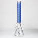 20" Luxury Patterned 9 mm glass water bong [GBT2103] Glass Bong ONE GBT2103-B