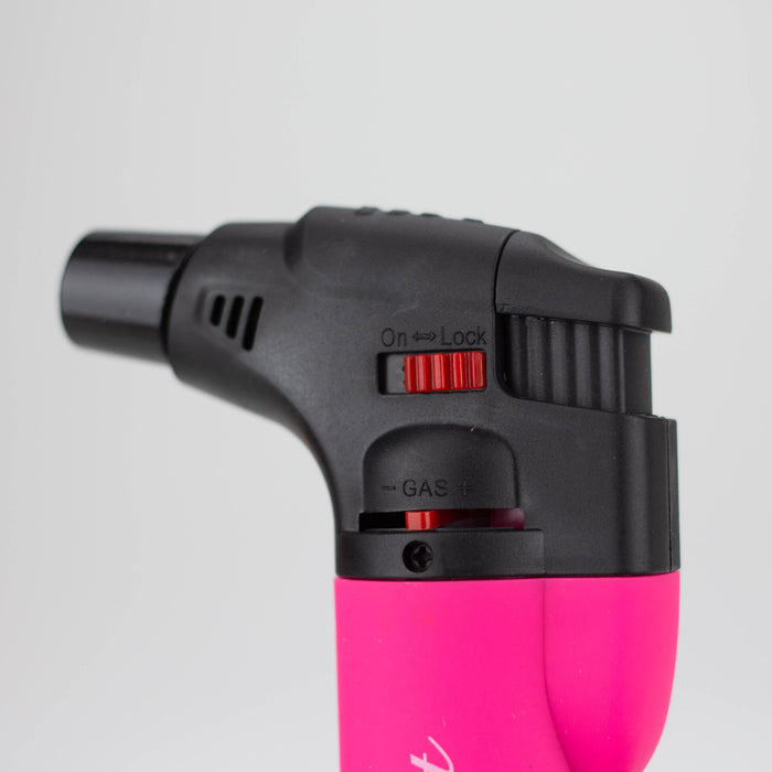 Click it | Single Torch Lighters with Assorted Color Box of 15 [GH-10877A] Torch Canadian Distributor