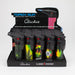 Click it | Single Torch Lighters Assorted Weed Designs Box of 15 [GH-10877B] Lighters Canadian Distributor