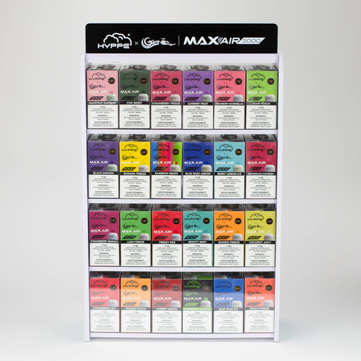 Hyppe x Genie MAX-AIR 5000 Display of 120 Starter Kit Federal Excise Tax ONE
