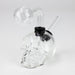 Soft Glass Skull oil bong [XYC025] Glass Rig High-End Brands Glass