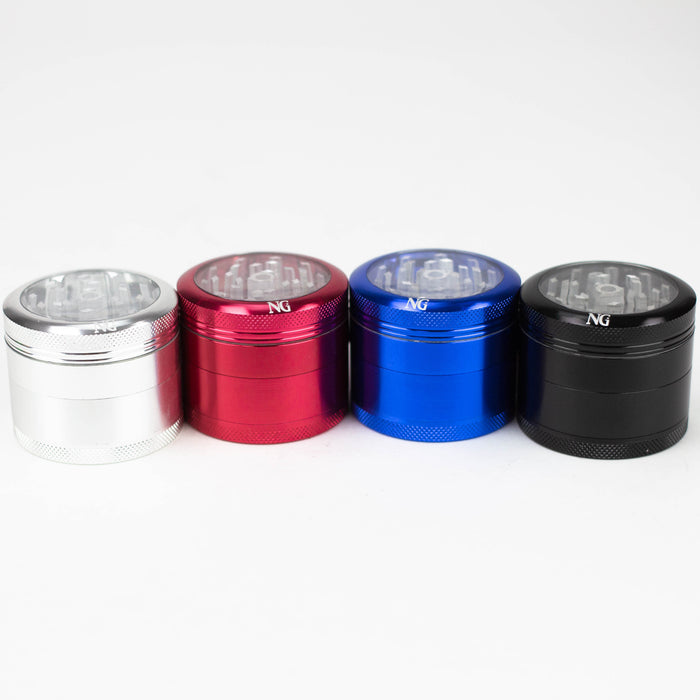 NG 4-Piece Aluminum Grinder-Window Regular Grinder ONE