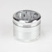 NG 4-Piece Aluminum Grinder-Window Regular Grinder ONE Silver