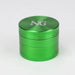 NG 4-Piece Color Aluminum Grinder Regular Grinder ONE Green