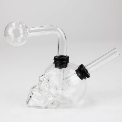 Soft Glass Skull oil bong [XYC025] Bongs High-End Brands Glass