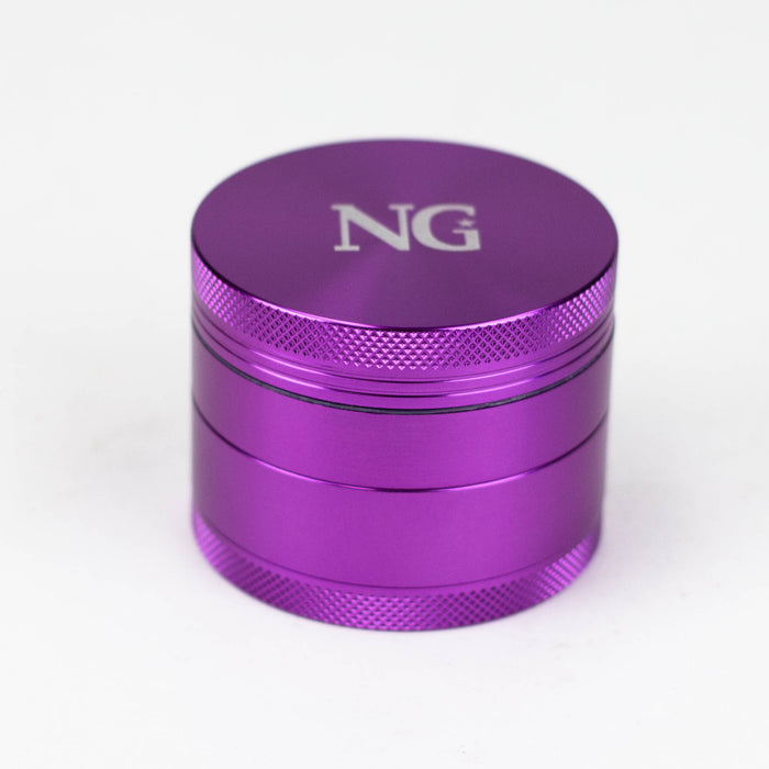 NG 4-Piece Color Aluminum Grinder Regular Grinder ONE Purple