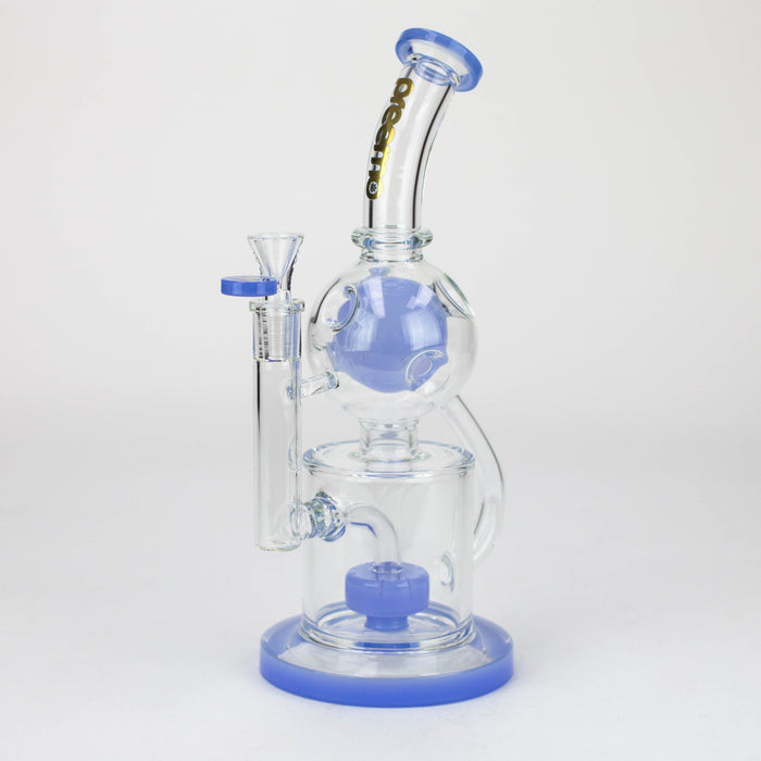 preemo - 10.5 inch Drum to Swiss Recycler [P084] Bongs preemo BLUE