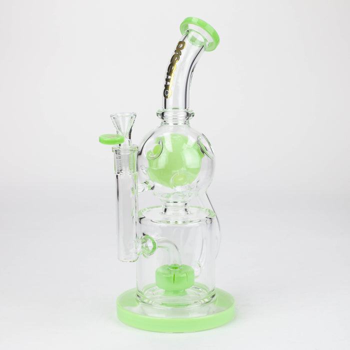 preemo - 10.5 inch Drum to Swiss Recycler [P084] Bongs preemo GREEN