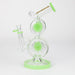 preemo - 10 inch Double Drum Bubbler [P085] Glass Bong preemo