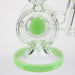 preemo - 10 inch Double Drum Bubbler [P085] Glass Bong preemo