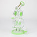 preemo - 10 inch Double Drum Bubbler [P085] Glass Bong preemo