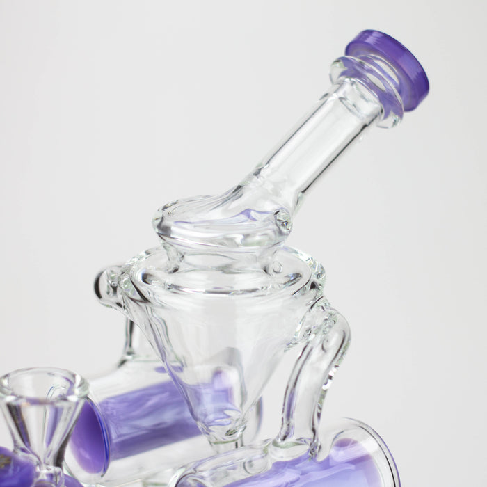 preemo - 8 inch Double Finger Hole Recycler [P086] Bongs preemo