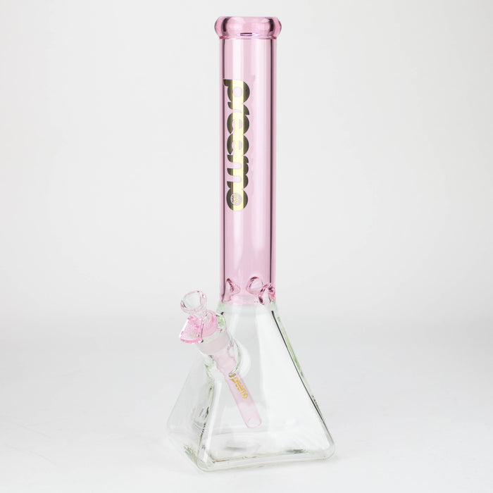 preemo - 16 inch Pyramid Base Beaker [P038] Glass Bong preemo PINK