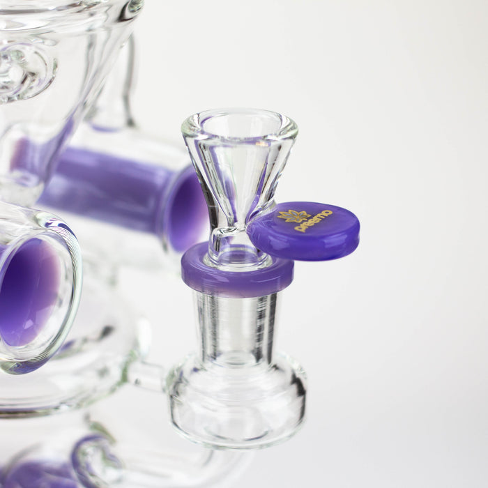 preemo - 8 inch Double Finger Hole Recycler [P086] Bongs preemo