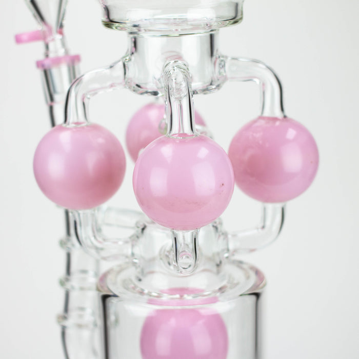 preemo - 16 inch Sprocket to Coil Bubbler [P087] Glass Bong preemo