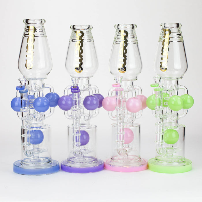preemo - 16 inch Sprocket to Coil Bubbler [P087] Glass Bong preemo