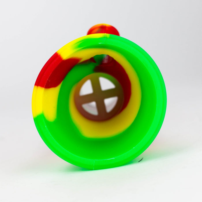 12" Multi-color silicone detachable water bong-Assorted Resin · Silicone · Plastic Bong ONE