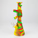 11" Multi-color bazooka silicone detachable water bong-Assorted Resin · Silicone · Plastic Bong ONE