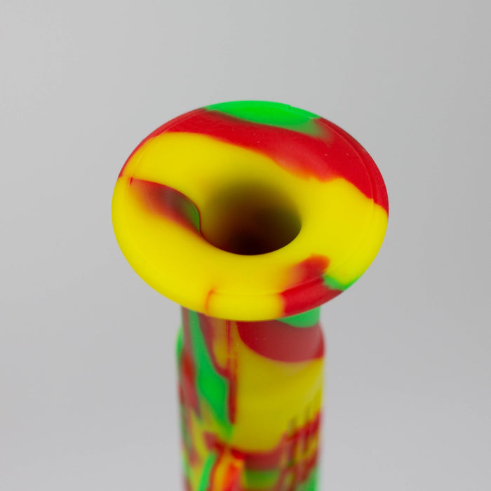 11" Multi-color bazooka silicone detachable water bong-Assorted Resin · Silicone · Plastic Bong ONE