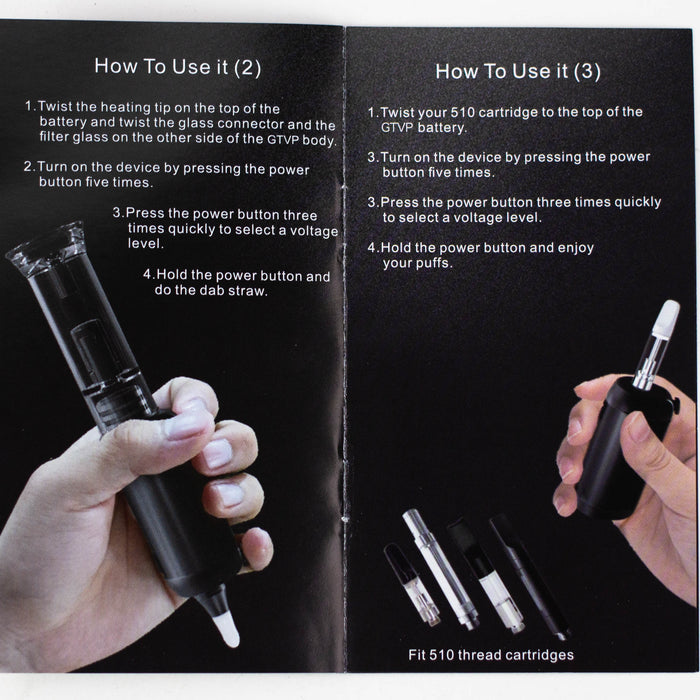 Genie | GTVP 3 in 1 Vaporizer Vaporizer ONE