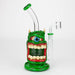 9.5" Resin 3D glow artwork Dab Rig [TX806] Resin · Silicone Rig ONE Design A (Green)