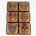 Metal Leather Cigarette Case Box of 12 [CIGXXX] Storage Canadian Distributor Sugar Skull