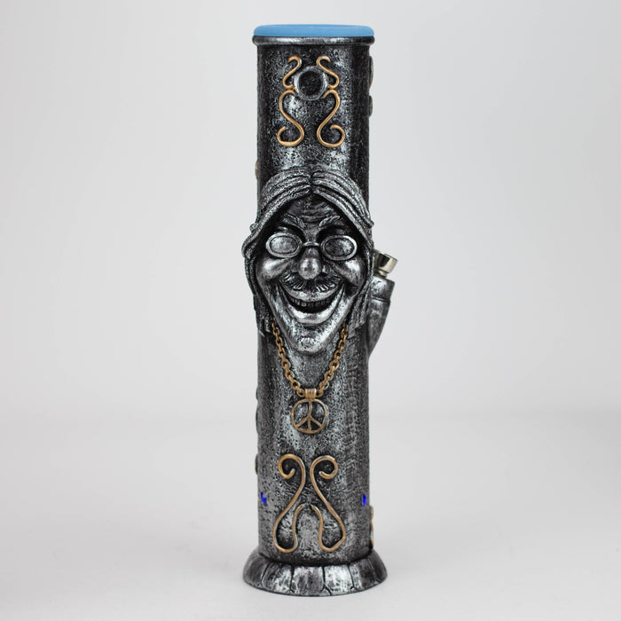 12.5" Resin Water Bong [AH18X] Resin · Silicone · Plastic Bong Canadian Distributor Rasta Man