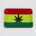 Small Metal Rolling Tray ROLLING ACCESSORIES Canadian Distributor Cross Leaf