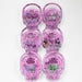 Skull glass ashtray Box of 6 Glass Ashtray Canadian Distributor Pink Bunny A