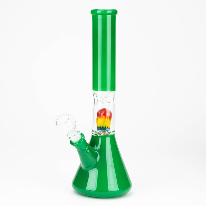 12" Rasta Water Beaker Water Bong [UB-12-RASTA]