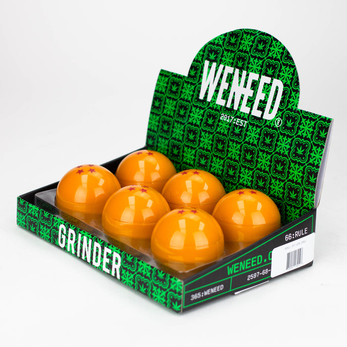WENEED® | Dragonball Grinder 3pts Herb Grinder WENEED® Box (6 ea)