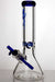 12" heavy glass beaker water bong-Blue - One Wholesale