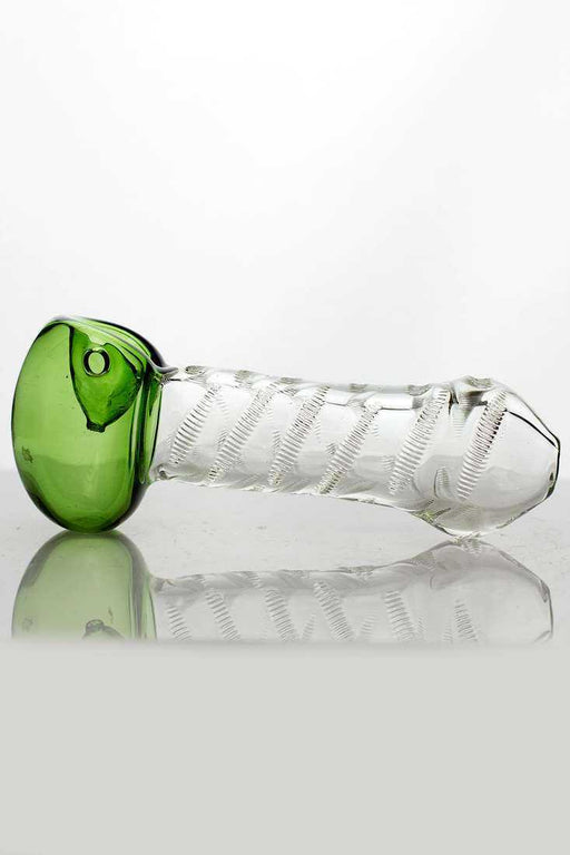 Soft Glass ISP363 Hand Pipe Glass Hand Pipe ONE