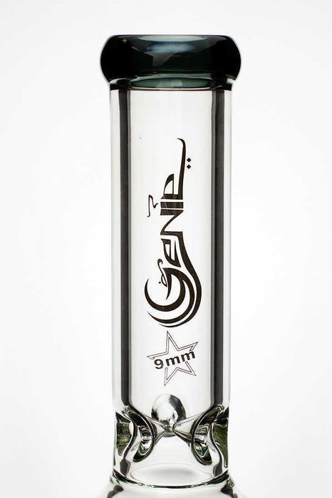 18" genie 12 arms percolator thick glass water bong- - One Wholesale