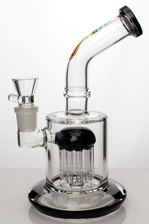 8" bent neck bubbler with 10-arm diffuser- - One Wholesale